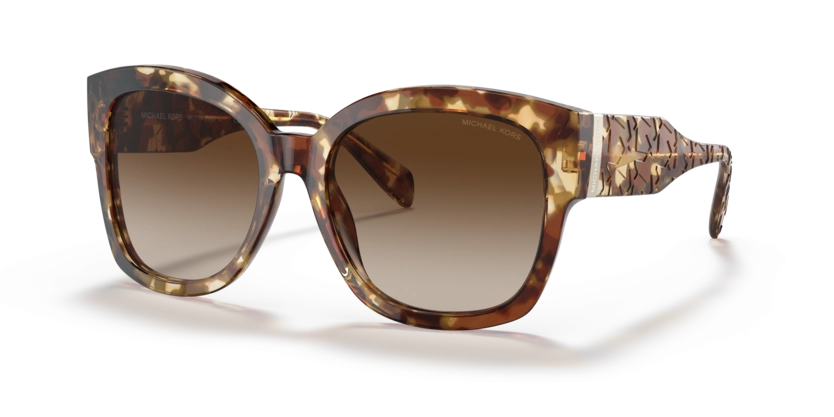 Óculos de sol Michael Kors Baja MK2164 - 56 - Tartaruga jet set - 302813