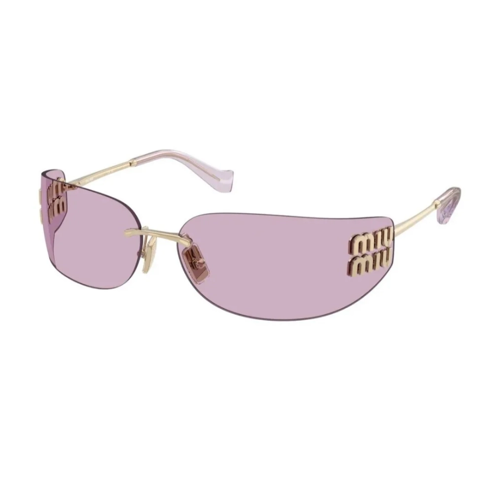 Óculos de Sol Miu Miu 0MU A51S - 75 - Ouro-pálido - ZVN90O