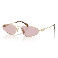 Óculos de Sol Miu Miu 0MU A52S - 52 - Ouro-pálido - ZVN4I0