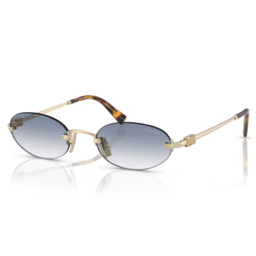 Óculos de Sol Miu Miu 0MU A54S - 51 - Ouro-pálido - ZVN80O