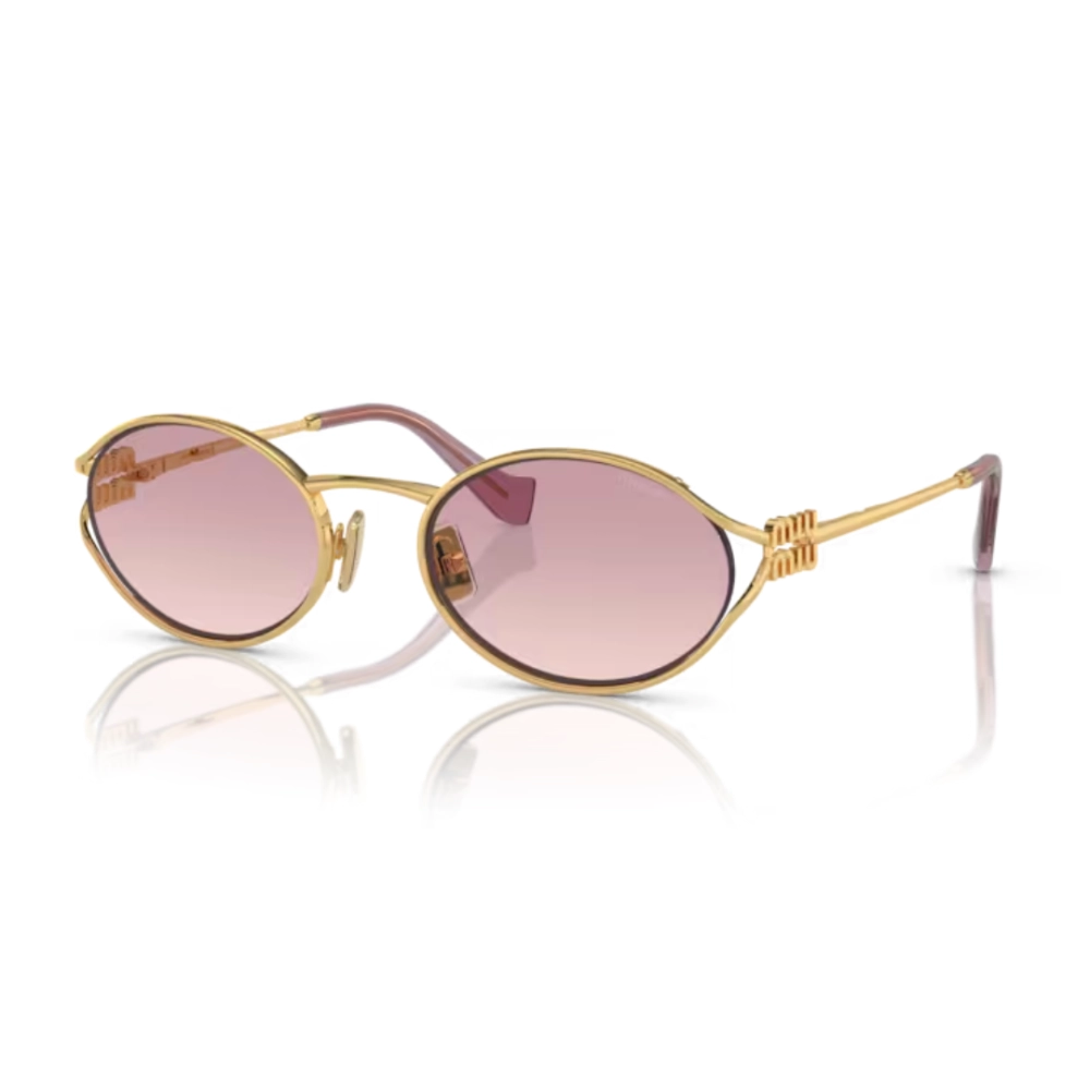 Óculos de Sol Miu Miu MU 52YS - 54 - Ouro - 5AK06S