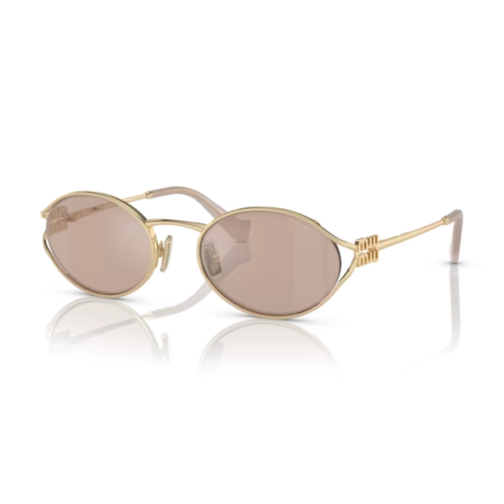 Óculos de Sol Miu Miu MU 52YS - 54 - Ouro-pálido - ZVN20F