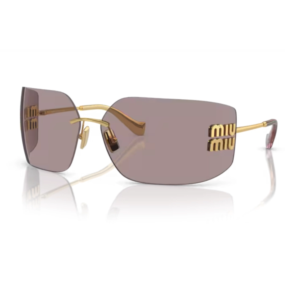 Óculos de Sol Miu Miu MU 54YS - 80 - Ouro - 5AK06I