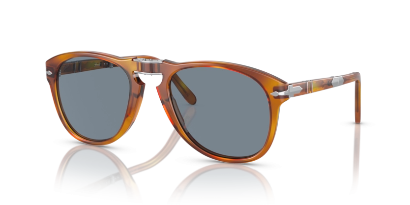 Óculos de sol Persol Steve mcqueen 0PO0714SM - 54 - Havana claro -96/56