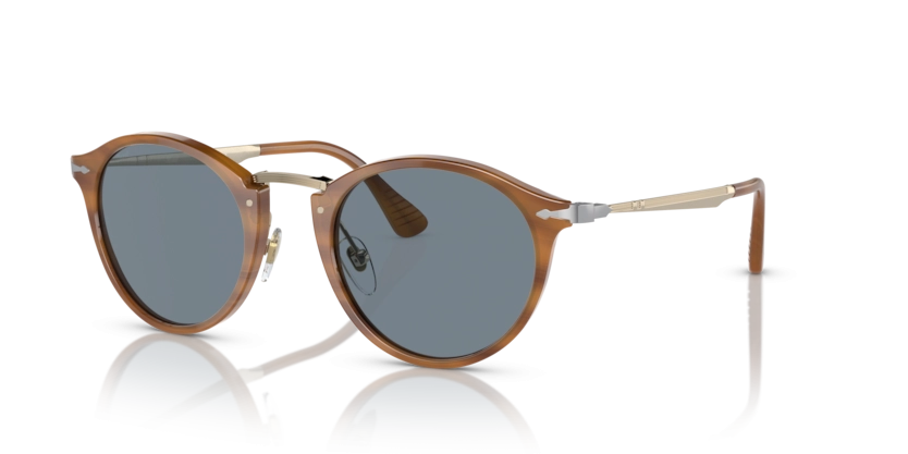 Óculos de Sol Persol PO3166S - 51 - Marrom listrado - 960/56