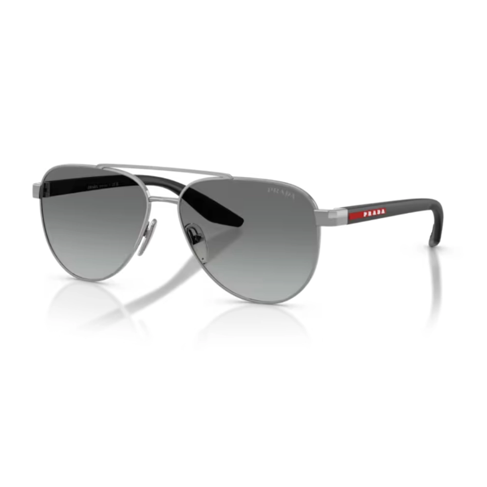 Óculos de Sol Prada Linea Rossa 0PS A52S - 58 - Chumbo - 5AV3M1