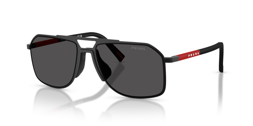 Óculos de Sol Prada Linea Rossa 0PS B51S - 56 - Preto fosco - 1BO06F