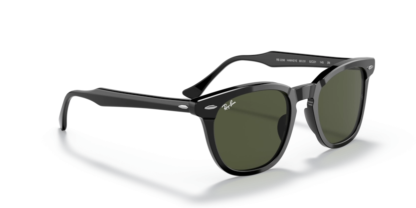 Óculos de Sol Ray-Ban Hawkeye RB2298 - 52 - Preto - 901/31