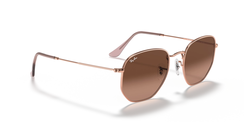 Óculos de Sol Ray-Ban Hexagonal RB3548NL - 54 - Cobre - 9069A5