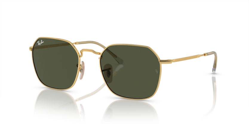 Óculos de Sol Ray-Ban Jim 0RB3694 - 53 - Dourado-arista - 001/31