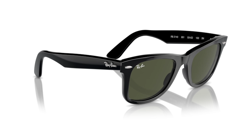 Óculos de Sol Ray-Ban Wayfarer 0RB2140 - 54 - Preto - 901