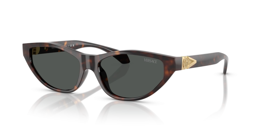Óculos de Sol Versace 0VE4491U - 55 - Havana - 108/87