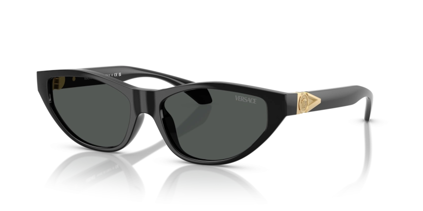 Óculos de Sol Versace 0VE4491U - 55 - Preto - GB1/87