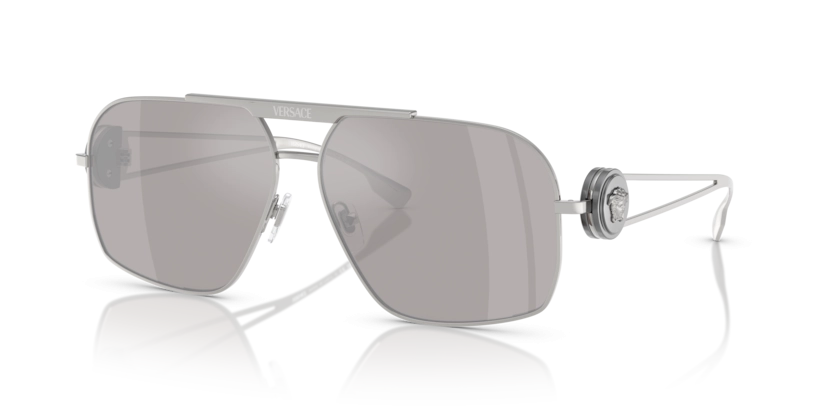 Óculos de Sol Versace VE2269 - 62 - Prata - 10006G