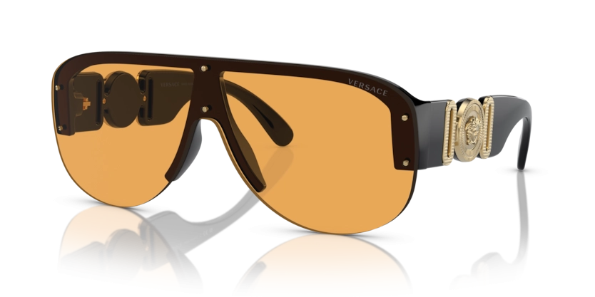 Óculos de Sol Versace VE4391 - 48 - Preto - GB1/7