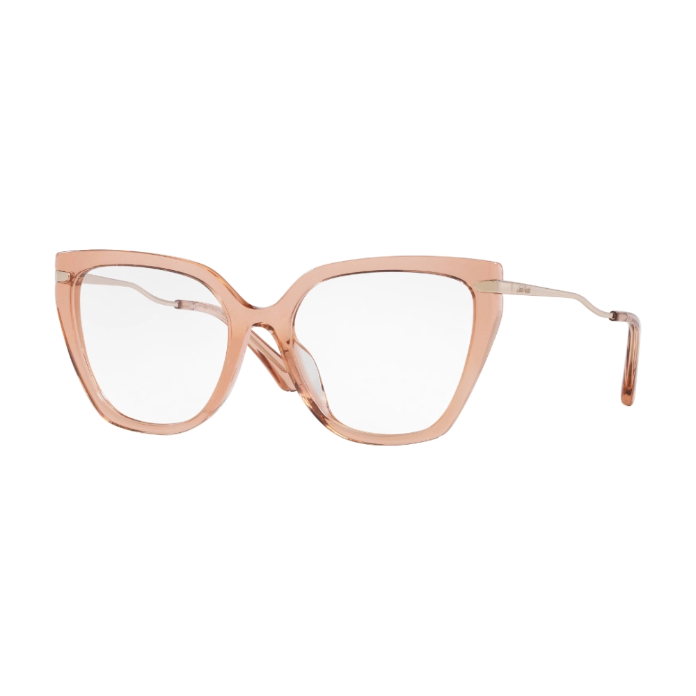 Óculos de Grau Jack Pacific 0JK5007U - 55 - Marrom transparente - M529