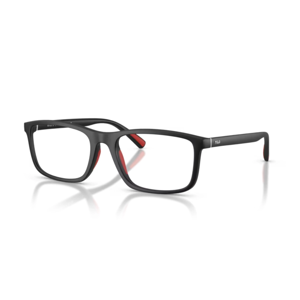 Óculos de Grau Polo Ralph Lauren 0PH2291U - 57 - Preto fosco - 5504