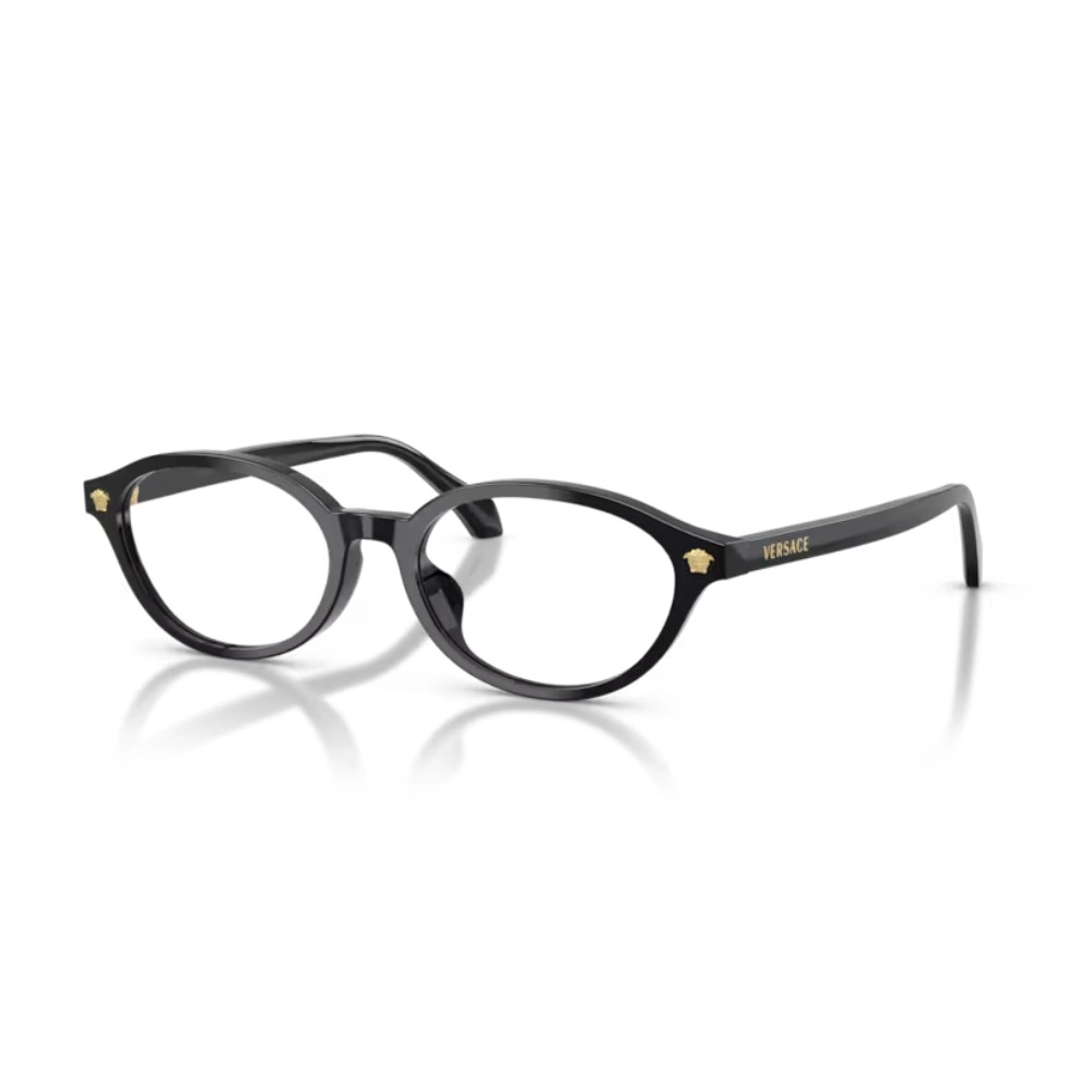 Óculos de Grau Versace 0VE3393D - 53 - Preto - GB1