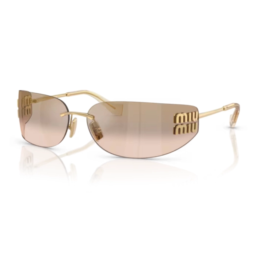 Óculos de Sol Miu Miu 0MU A51S - 75 - Ouro - 5AK20P