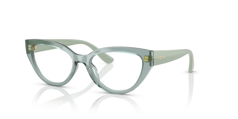 Óticas de Grau Vogue Junior 0VY2031 - 50 - Verde transparente - 3117